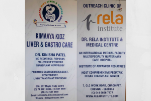 Kimaaya Kidz Liver & Gastro Care Outreach of Rela Institute